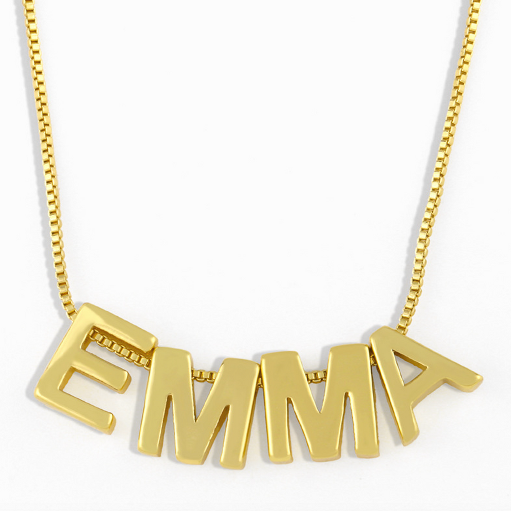 Personalized Charm Necklace