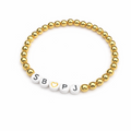 Custom Love Beaded Bracelet